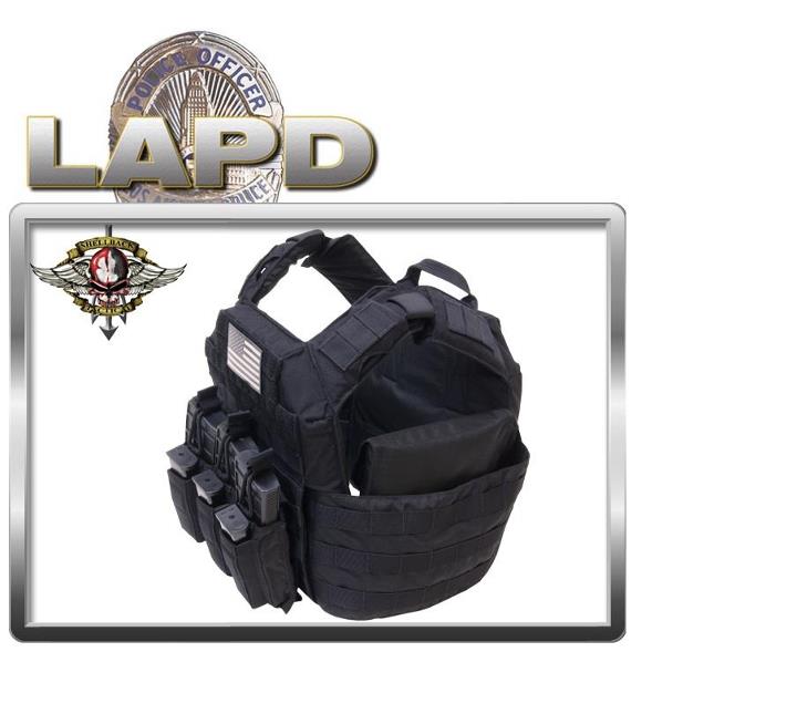 Shellback Tactical Banshee Plate Carrier Approved by LAPD Jerking the