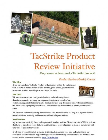 TacStrike Product Review