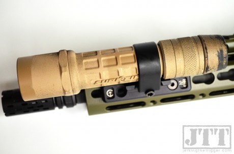 Thorntail Offset KeyMod Light Mount with Scout with Flashlight Ring