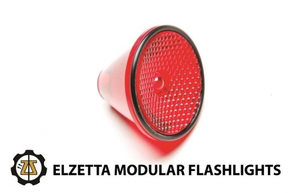 Elzetta Red Flood Lens