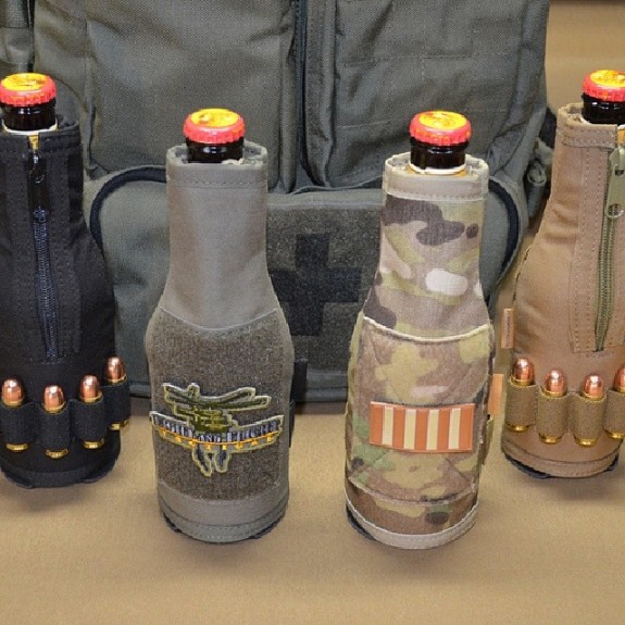 Fight and Flight Tactical koozie