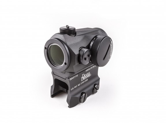 03-045-14131_AimpointMicroMount_LowerThird_AbsCo_WithSpacer_Sight_Angle2