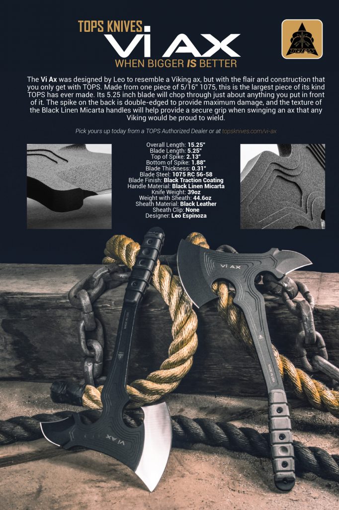 TOPS Knives VI Axe Jerking the Trigger