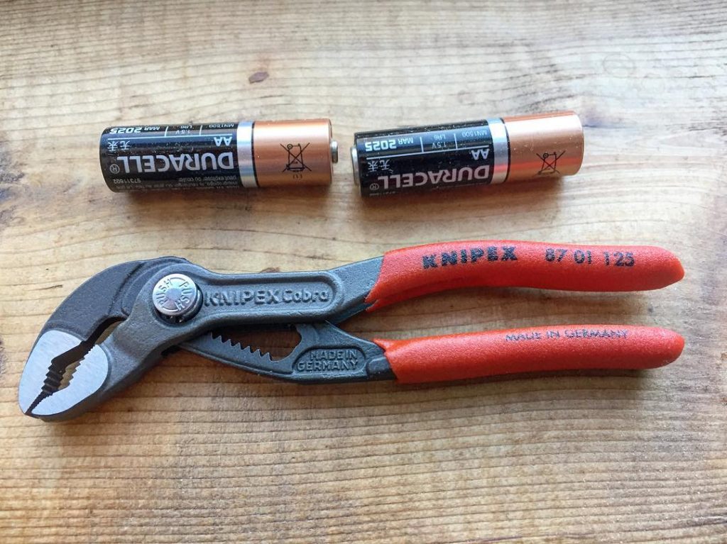 The EDC Tool Roll Knipex Cobra Pliers 87 01 125 Jerking the Trigger