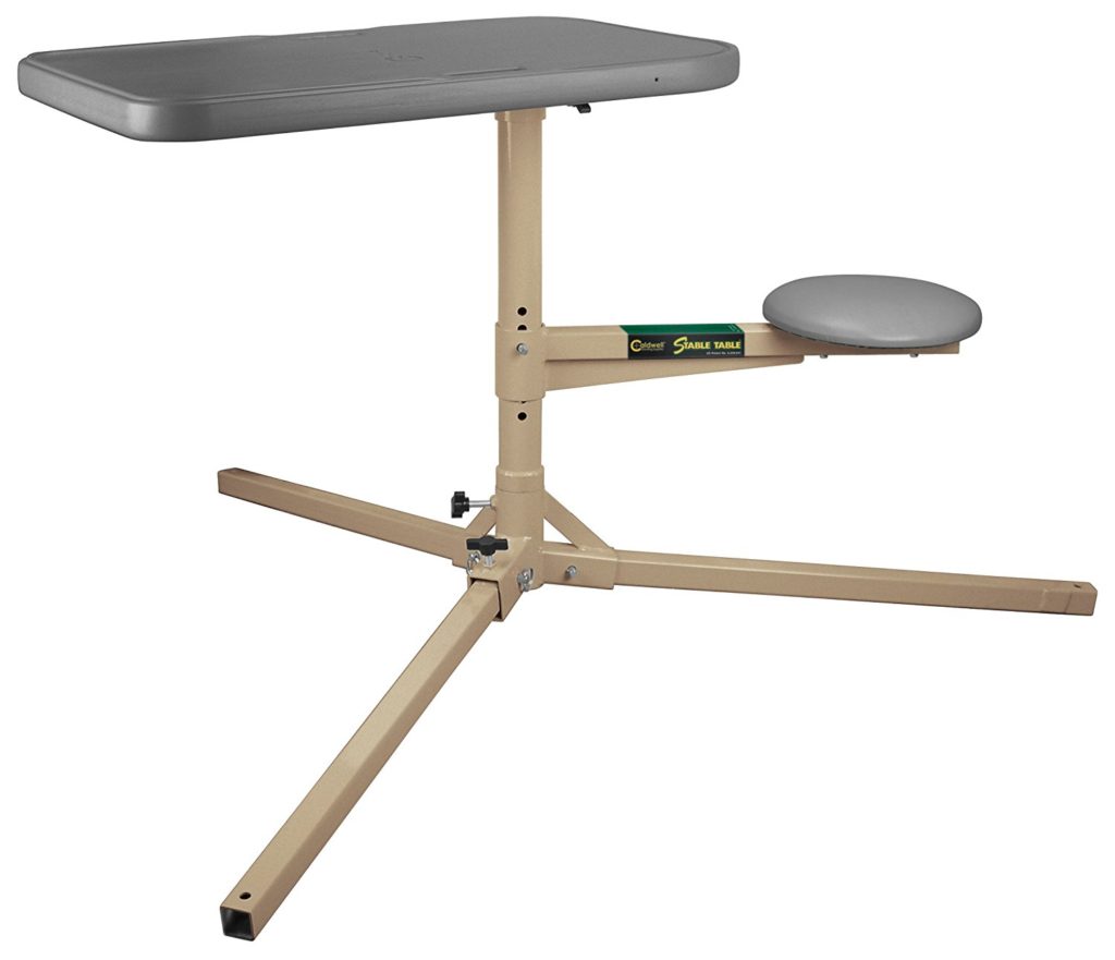 Review Caldwell Stable Table Portable Shooting Table Jerking the