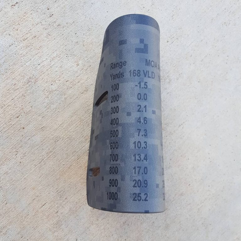 Matthew’s Fabrication Custom Dope Chart Infused Kydex Cheek Rest ...