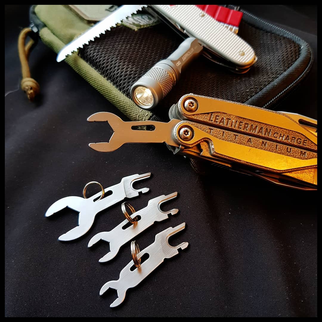 Graf Knives Precision Flat Wrenches for Leatherman Jerking the Trigger