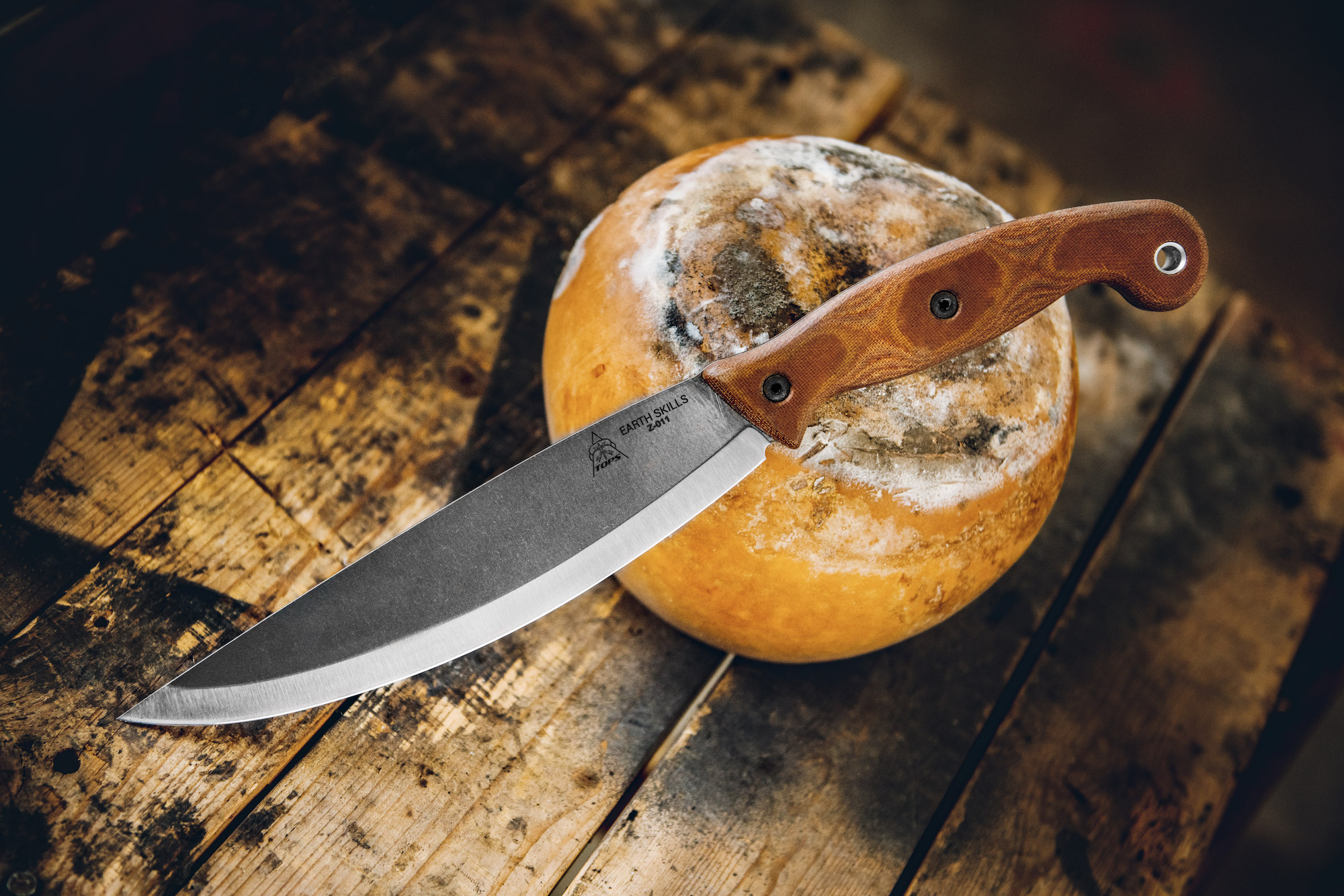 The Earth Skills Knife was designed by Matt Graham, who is much more than j...