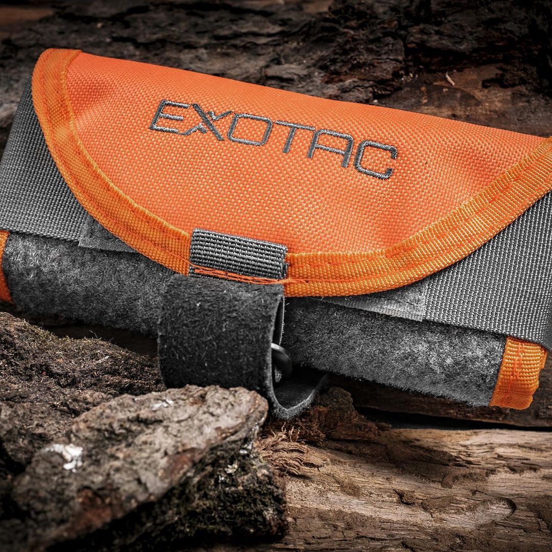 Exotac Toolroll Gray/Orange Construction Compact EX12250