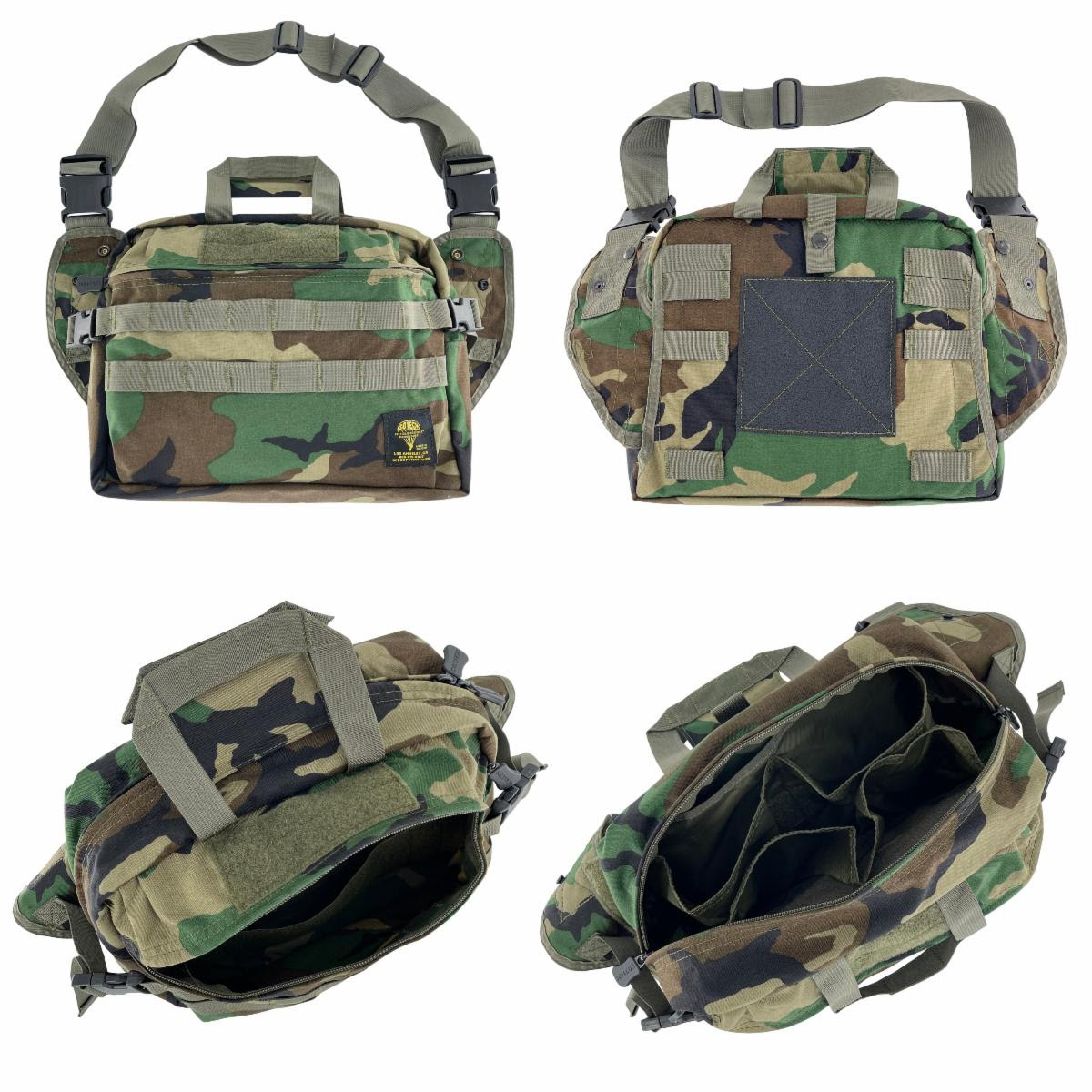 The Iconic S.O.Tech Mission Go bag in M81 Woodland Drops this